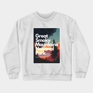 Great Smoky Mountains National Park hike - Tennessee USA Crewneck Sweatshirt